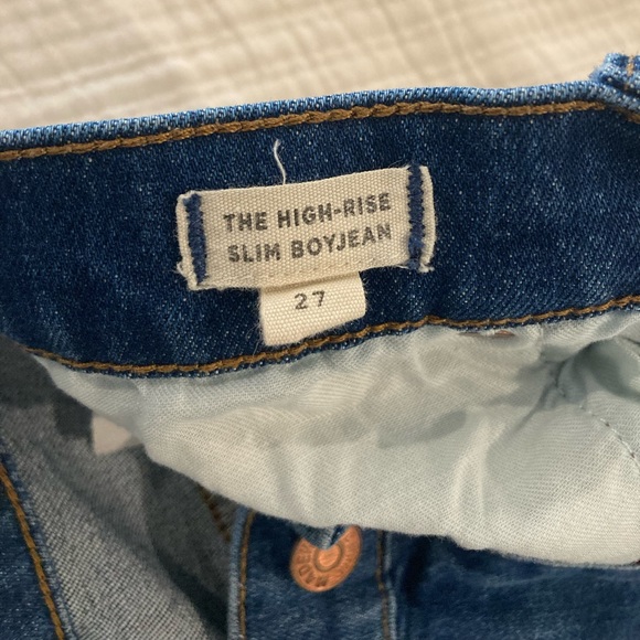 MADEWELL The High-Rise Slim Boyjean 👖 - Picture 5 of 5